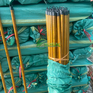 Vietnam Eco-friendly PVC-Coated Grain Wood <b>Mop</b> <b>Stick</b> Making Machine Portable 2-in-1 Home Cleaning Broom Head Soft Bristles - Product Image 3