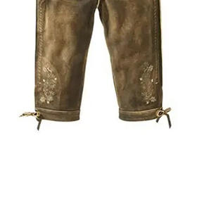Commande en gros de costumes Lederhosen pour hommes, costume traditionnel bavarois allemand, qualité supérieure en daim, avec personnalisation OEM - Product Image 4