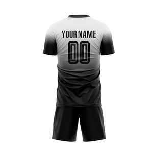 Ensemble de maillot de football pour hommes d'hiver, design personnalisé, respirant, séchage rapide, 100% polyester - Product Image 4