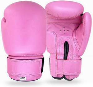 Boxing Gloves PU <b>Material</b> Full Finger Velcro Closure Unisex Training Gloves for Gym Boxing Practice Black Pink <b>Red</b> White Colors - Product Image 3