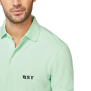 Camisas de Golf de Verano para Hombre, Estilo Europeo Americano, Sólidas, Casuales, de Negocios, de Secado Rápido, con Botones al Frente, de Spandex/Poliéster, Manga Corta - Product Image 3