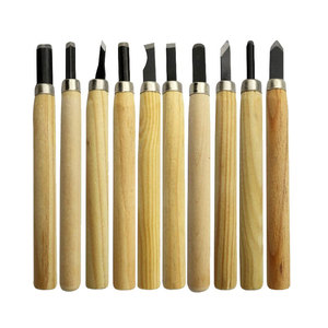 Outils de sculpture sur bois professionnels de dernière conception, ensemble de 10 pièces, nouvelle arrivée - Product Image 1