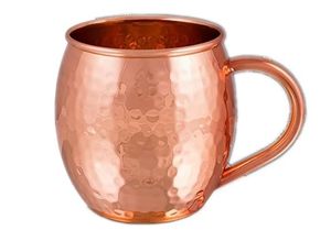 Authentic Copper Moscow Mule <b>Mugs</b> Set With Elegant Design For Cold Drinks Kitchen Bar And Social Gatherings - Product Image 4