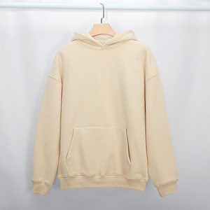 เสื้อฮู้ดผู้หญิงผ้าเทอร์รี่เนื้อนุ่ม 100% ผ้าฝ้าย สำหรับฤดูหนาว แบบเรียบ สีพื้น พร้อมปักอักษรตามสั่ง (ไซส์ Xxxl) - Product Image 3