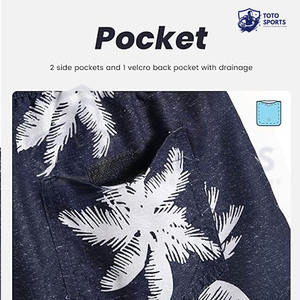 Nouveau design, meilleur fournisseur, short pour homme personnalisé, imprimé, doux, respirant, élastique à la taille, léger, pour la course à pied, vêtements d'été - Product Image 5