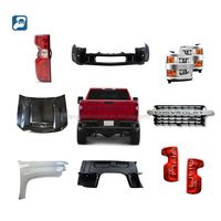 Hayon de camionnette Followwish en aluminium découpé avec précision, qualité OEM, pour Chevrolet Silverado 1500, pièces de carrosserie 2014-2025