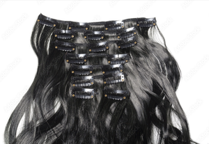 Extensiones de trama de cabello virgen indio sin procesar puro Textura profunda frontal Estilos de rizos de onda suave Longitud instantánea Volumen Cabello humano - Product Image 3