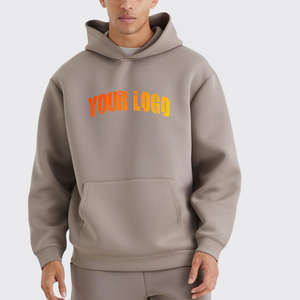 Sweat-shirts pour hommes, dernier design OEM, personnalisables avec logo, tissu 100% coton, poches kangourou, coupe ample, pour l'hiver. - Product Image 1