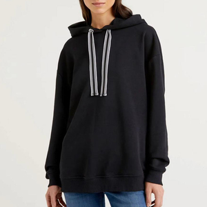 Sudadera con capucha de forro polar para mujer OEM, sudadera con capucha de forro polar con lavado vintage para mujer, sudadera con capucha de forro polar al por mayor para marcas de ropa urbana estadounidenses - Product Image 1