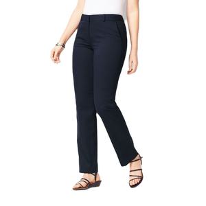 Pantalons de travail décontractés pour femmes, à boutons, avec poches, respirants, taille mi-haute, été, lavés, décontractés, pour le travail, fournisseur BD - Product Image 1