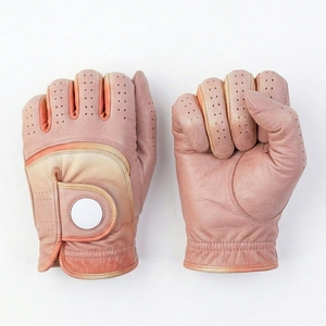 Gant de golf en cuir Cabretta de qualité supérieure pour main gauche, adhérence douce, design élégant, respirant, anti-UV, fabricant OEM ODM - Product Image 3