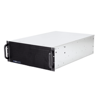 Boîtier de serveur 4U haute densité à 15 baies, boîtier de stockage en rack avec backplane haute vitesse NVMe SAS SATA