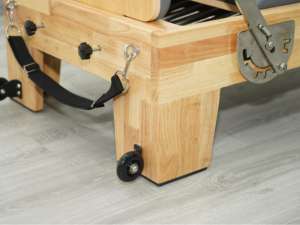 Nouvel Arrivage 2026 : Reformer Pilates Premium en Bois de Chêne Beige, Pliable, pour Entraînement de Core et Équilibre, Usage Domestique, MOQ Fabricant - Product Image 5