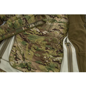 Veste de chasse isolée en softshell camouflage d'hiver unisexe GRACE SIGN avec doublure en polyester - Product Image 6