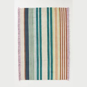 ITHL Vente à chaud Tapis en laine faits à la main à la mode Prix de gros Tapis tressés en boucle par fabricant indien à bas prix Tapis - Product Image 6