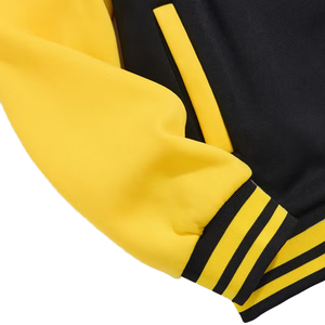 Blouson universitaire unisexe d'hiver le plus vendu, de haute qualité, uni, en polaire, col en V, coupe classique, respirant, à prix abordable - Product Image 4