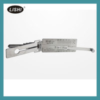 LISHI Kit tukang kunci 2 in 1 otomatis Pick dan Decoder termasuk 77Pcs