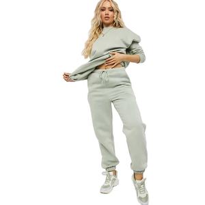 Conjunto de Dos Piezas de Moda Casual para Mujer 2025, Sudadera con Capucha de Manga Larga, Pantalones Deportivos de Cintura Alta, Conjunto de Otoño Invierno para Mujer - Product Image 1
