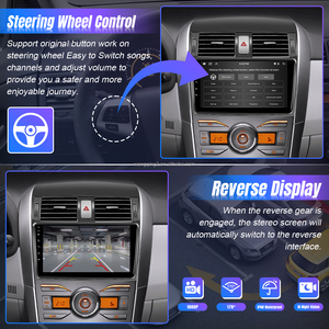 Nhà máy OEM không dây <span class=keywords><strong>Android</strong></span> Auto Stereo 4-core <span class=keywords><strong>Wifi</strong></span> 32 gam GPS Navigator IPS màn hình hiển thị Carplay cho Toyota Corolla 2009-2013 - Product Image 6