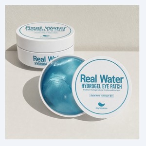 แผ่นมาส์กใต้ตาแบบไฮโดรเจล Real Water Hydrogel Eye Patch 60 แผ่น - Product Image 1