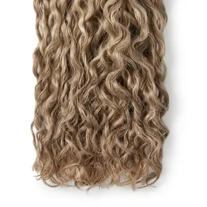 100% Remy Weft <b>Curly</b> Hair Natural Wave Texture Human Hair Weft - Product Image 4