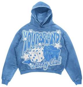 ชุดเซ็ตเสื้อฮู้ดดี้พิมพ์ลายสกรีนพร้อมกางเกงขาสั้นผ้าเฟรนช์เทอร์รี่คุณภาพสูงแบบกำหนดเองได้ พร้อมโลโก้สั่งทำพิเศษสำหรับผู้ชาย - Product Image 2