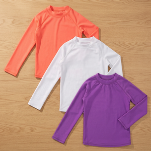Rashguard de BJJ MMA para Niños, Unisex, Manga Larga, Compresión, UPF50+, Anti-UV, Spandex, Anti-Rotura, para Grappling y Sparring sin Gi - Product Image 4
