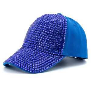 Unisex Fashion Baseball Cap With Rhinestone Adjustable Size For Casual Wear Spring And <b>Summer</b> - Product Image 4