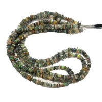 Perles de pierres précieuses brutes d'opale de feu naturelle éthiopienne TASBIYA GEMS, certifiées par un tiers, haute qualité, 7-9 mm, 16 pouces