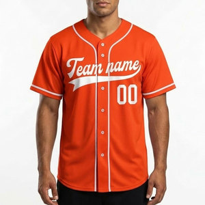 Uniforme Deportivo Personalizado de Béisbol con Botones y Logotipo Personalizado, Fabricante al por Mayor - Product Image 2
