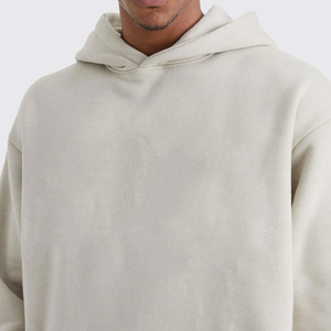 Ensemble de survêtement pour homme, best-seller, personnalisable, comprenant un sweat à capuche et un pantalon de jogging, 100% coton biologique épais - Product Image 6