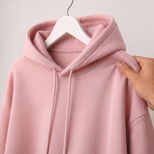 Sweat-shirts à capuche 100% coton, couleur unie, molleton épais, poids lourd, surdimensionnés, impression de logo personnalisée, sweat-shirts pour hommes - Product Image 4