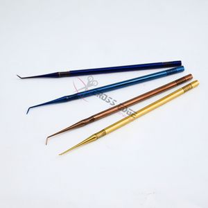 Applicateur d'isolation de cils de qualité supérieure en acier inoxydable à pointe fine, séparateur de cils pour usage professionnel en salon et pour les extensions - Product Image 1