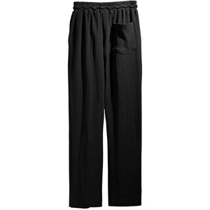 Men's Olive Green Corduroy Jogger Pants <b>Elastic</b> <b>Waist</b> Drawstring Casual Slim Fit Breathable Midweight Autumn <b>Trousers</b> - Product Image 5