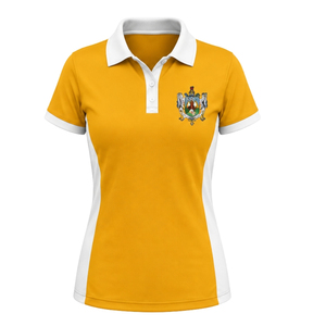 Polo personnalisé bicolore à manches courtes pour femme Sigma Gamma Rho – Tenue d'équipe de sororité – Vente en gros OEM ODM - Product Image 1