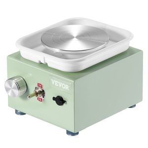Mini ruota elettrica in ceramica 0-320RPM a velocità verde Mini ruota in ceramica e smalto - Product Image 1