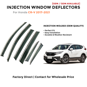 Deflector de Viento para Honda CRV CR-V, Protector Solar y de Lluvia, Visera para Ventana de Coche - Product Image 3