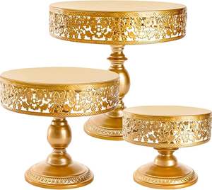 Soporte de Lujo para Pasteles, Elegante y Duradero, para Exhibición en Panaderías, Ideal para Pasteles, Repostería y Postres - Product Image 5