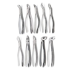 Ensemble de forceps d'extraction dentaire professionnels en acier inoxydable, outils chirurgicaux pour l'extraction des dents, soins bucco-dentaires, clinique - Product Image 6