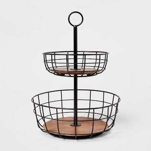 Corbeille à fruits en fer rustique pour cuisine, idéale pour le rangement des fruits frais, décoration de table et organisateur de maison, fabriquée par un fabricant OEM. - Product Image 6