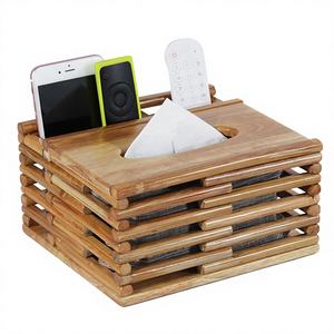 Porta Servilletas y Pañuelos de Madera Hecho a Mano, Estilo Americano, Clásico, Elegante, Moderno, Impermeable y Ecológico, de la Mejor Calidad, Gran Venta - Product Image 1