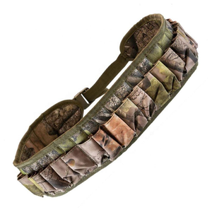 Ceinture tactique camouflage porte-cartouches 25 unités pour la chasse en extérieur, bandoulière réglable à dégagement rapide, équipement OEM en gros - Product Image 5