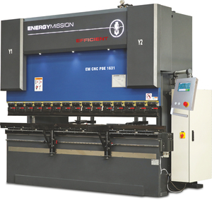 เครื่องพับโลหะอัตโนมัติ EnergyMission CNC Press Brake รุ่น EM CNC PBE 320 พร้อมระบบซิงโครไนซ์ โต๊ะทำงานขนาด 2000 มม. - Product Image 1