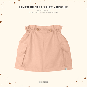 Women's Pink Cargo Mini <b>Skirt</b> Elastic Waist Pocket Casual Solid Color All Seasons Woven Cotton Bamboo Fiber - Product Image 2