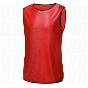 Chalecos de entrenamiento de fútbol duraderos, de secado rápido, transpirables, de malla, ligeros, para entrenamiento y práctica. - Product Image 1