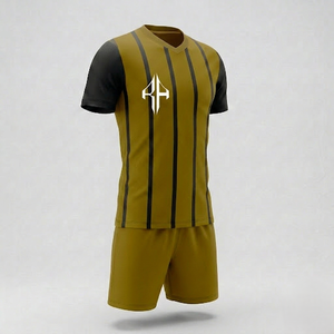 Uniforme de Fútbol Personalizado de Manga Corta para Hombre, Servicio OEM de Verano, Calidad Premium, Transpirable, con Logotipo Personalizado por RIVIAN ATLANTIC - Product Image 3