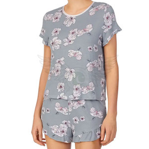 T-shirt d'entraînement extensible pour femme, coupe classique, léger, respirant, séchage rapide, 100 % coton, écologique, avec logo imprimé personnalisé sur le col - Product Image 1