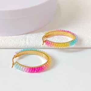 Handmade Resin <b>Beaded</b> Earring <b>Set</b> for Women Artisan Jewelry Fashion Accessories Wholesale Export Quality - Product Image 1