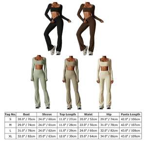 Conjuntos Deportivos de Yoga para Mujer, Ropa Deportiva para Gimnasio, Estilo de Vida Activo - Product Image 6