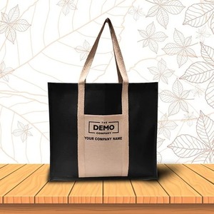 Sac fourre-tout promotionnel en gros avec tissu en toile durable, intérieur spacieux et personnalisation de la marque pour cadeaux d'entreprise - Product Image 1